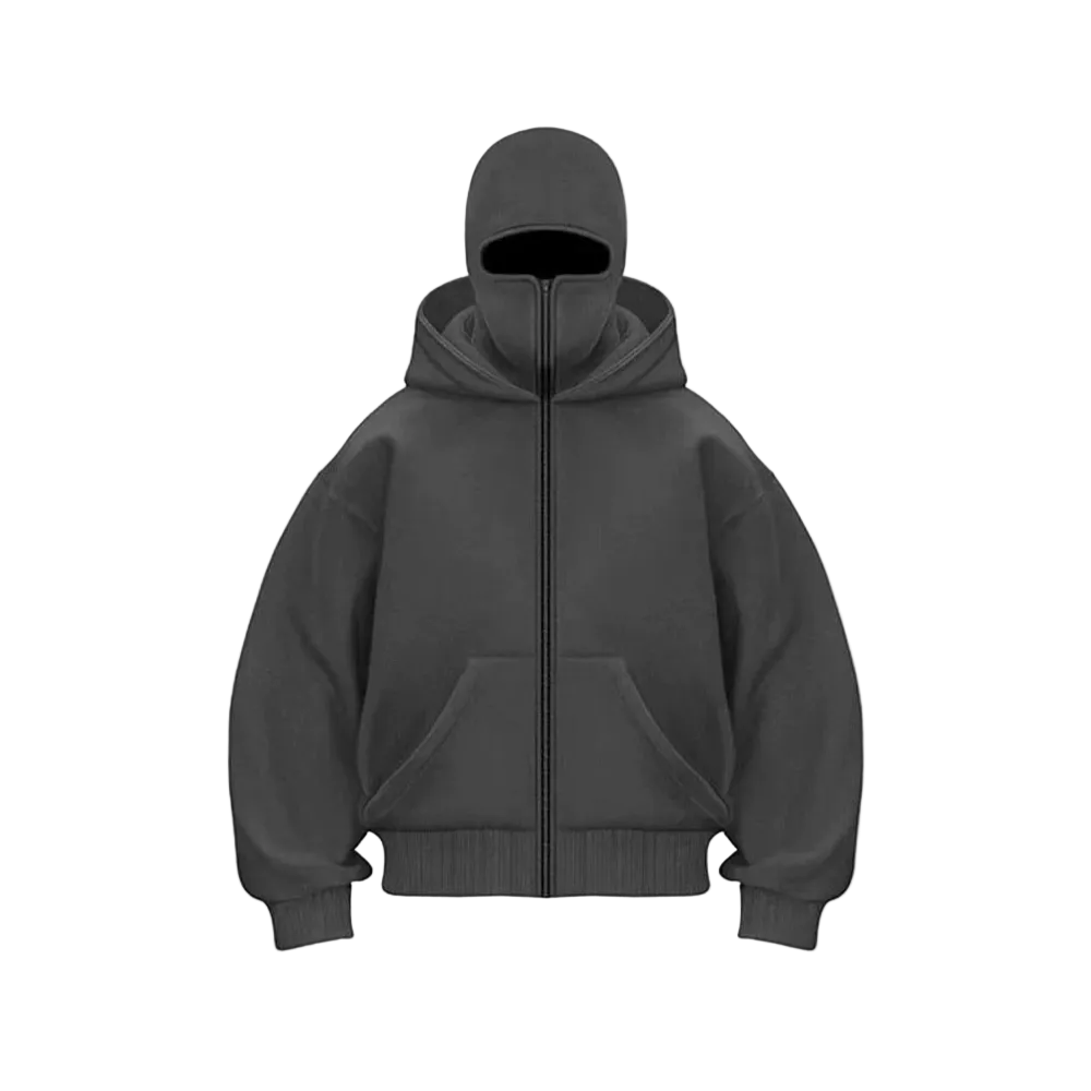 Balaclava-Kapuzenpullover