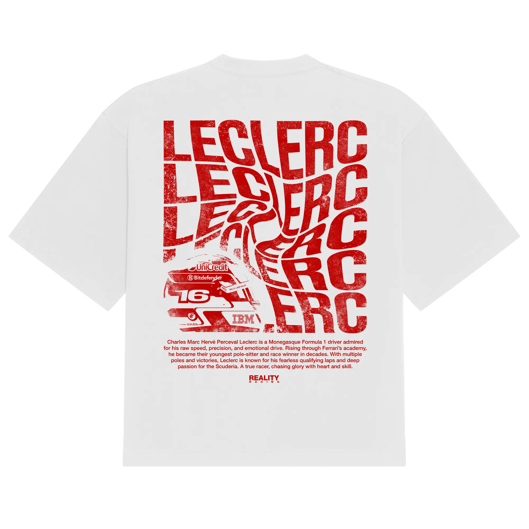Leclerc Wirbel-T-Shirt V2