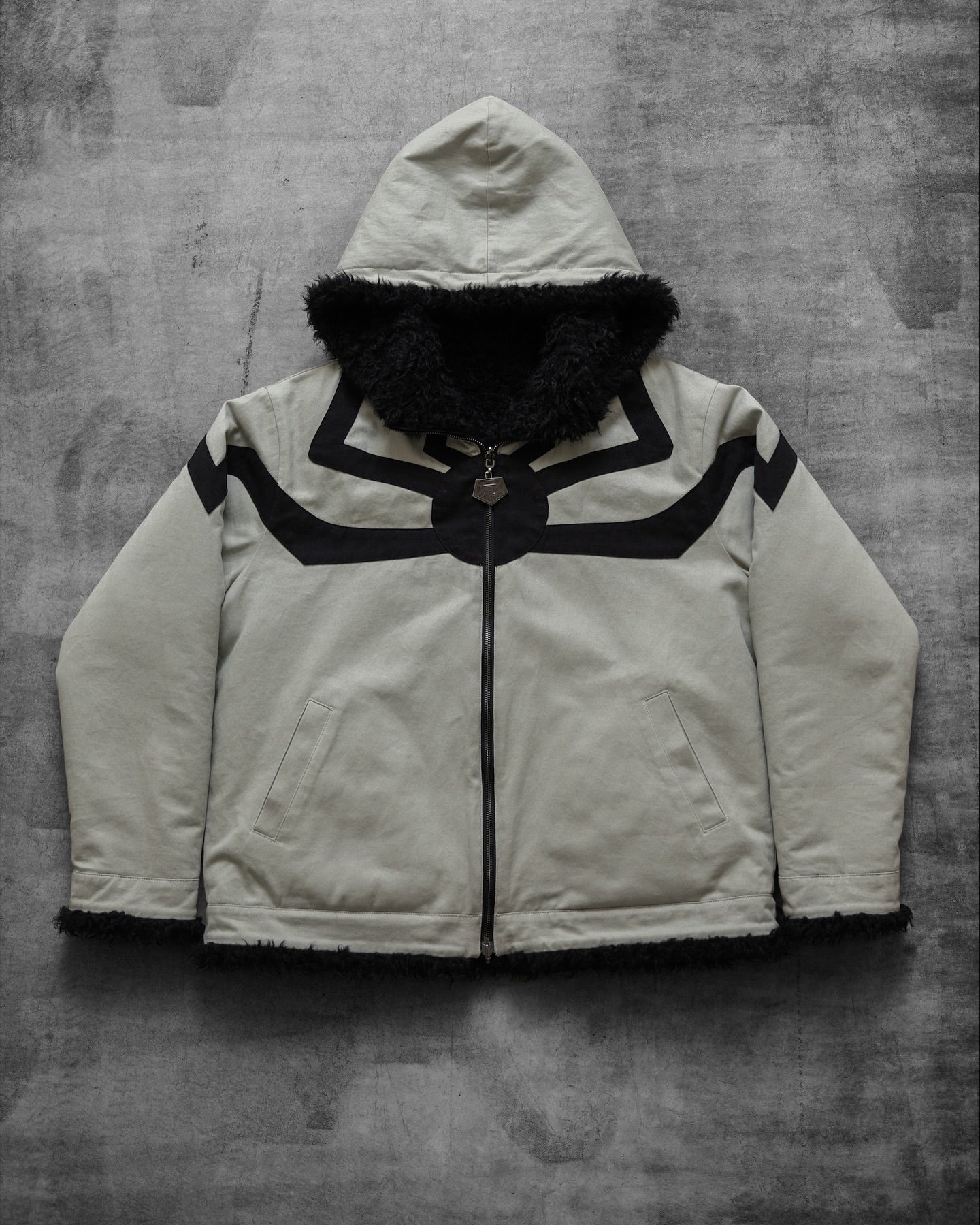 Wendbare Pelzjacke