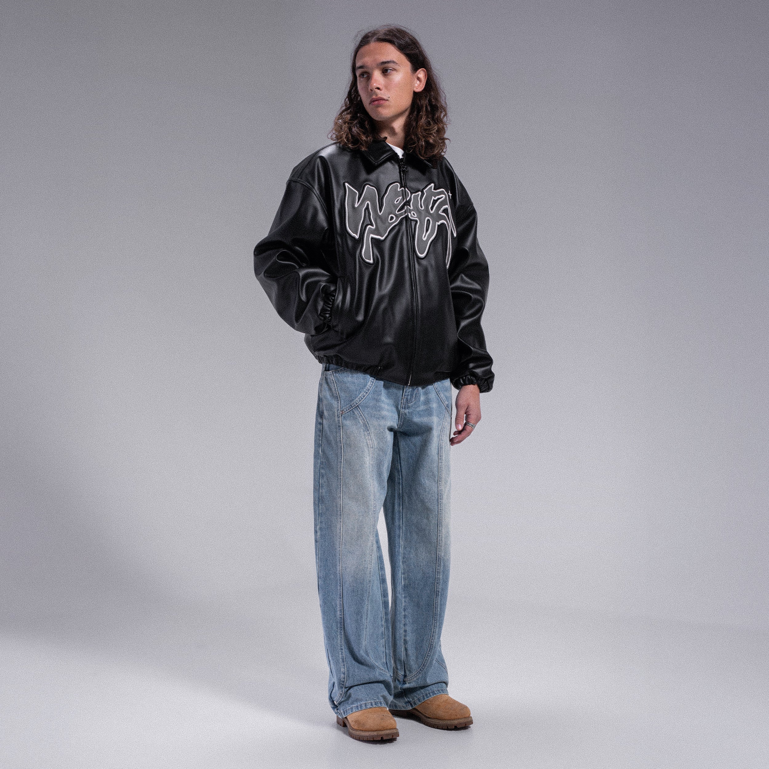 Jacket PU Leather Black WEYZ